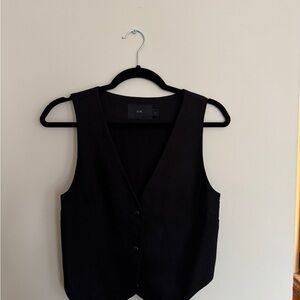 SIR the label black waistcoat